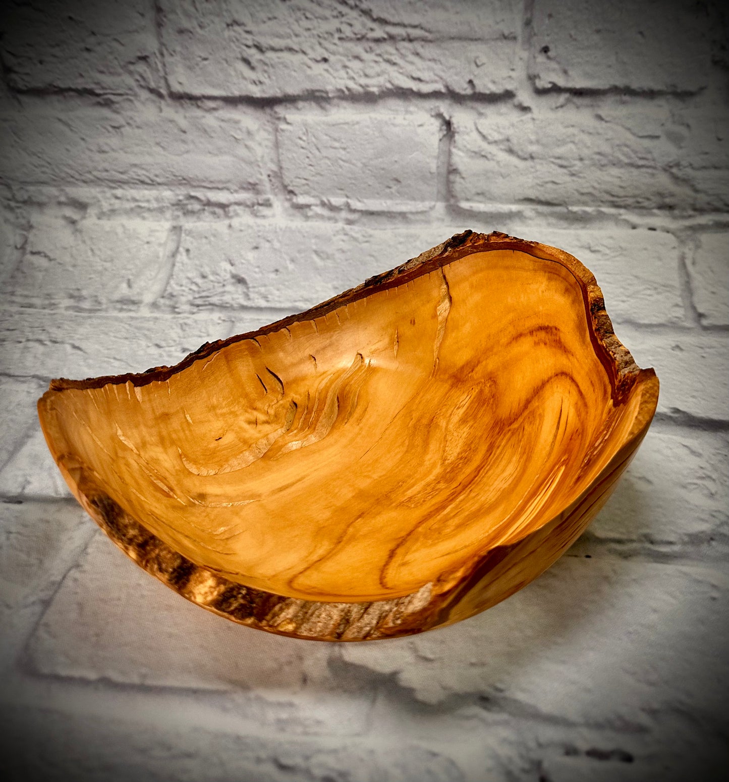 West Australian Olive Natural Edge Centrepiece