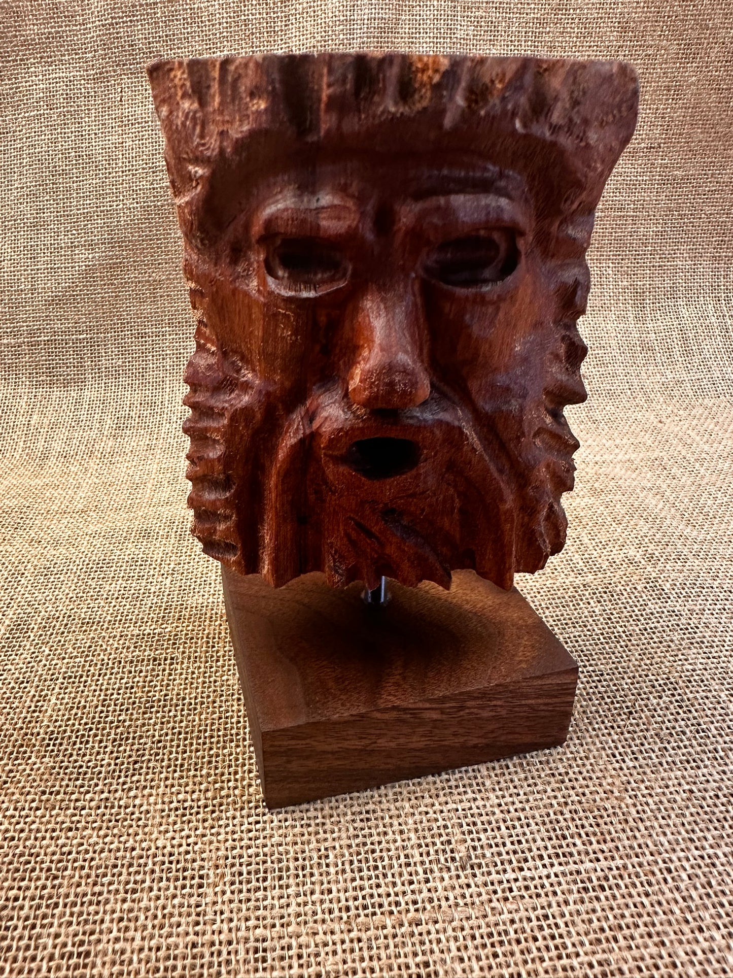 'Black Beard' - Australian Red Cedar Bust
