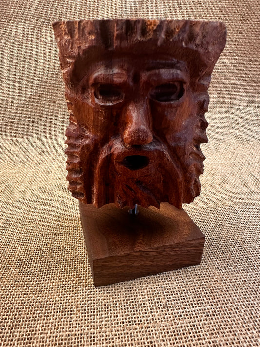 'Black Beard' - Australian Red Cedar Bust