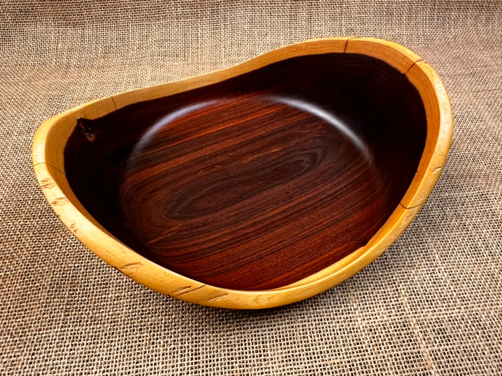 Australian Mulga Natural Edge Decorative Bowl