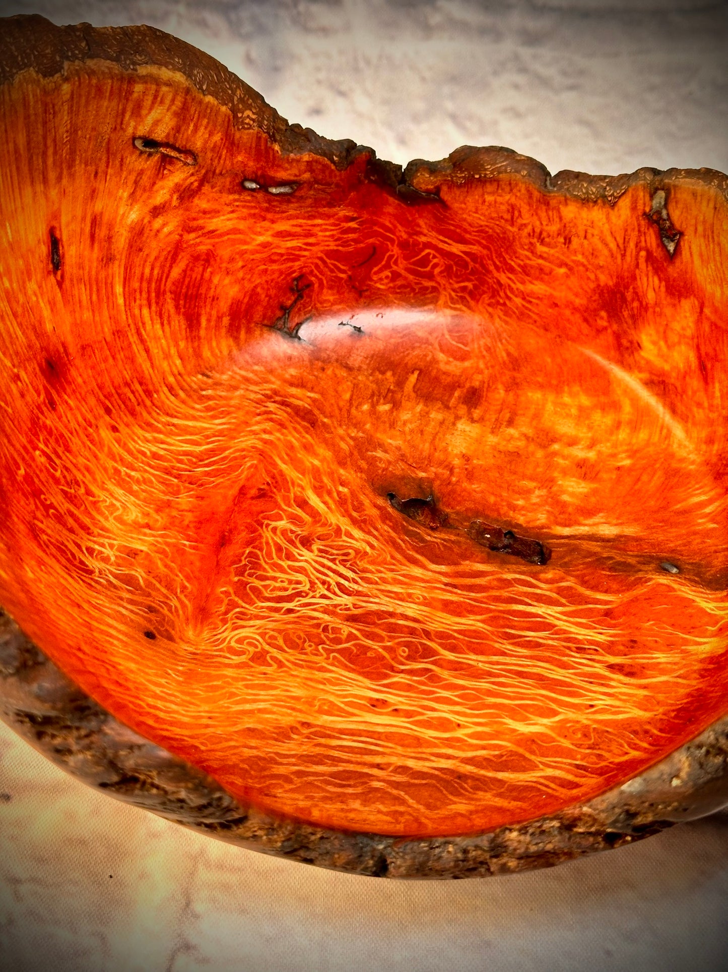 Lacey Denmark Sheoak Winged Raw Edge Bowl