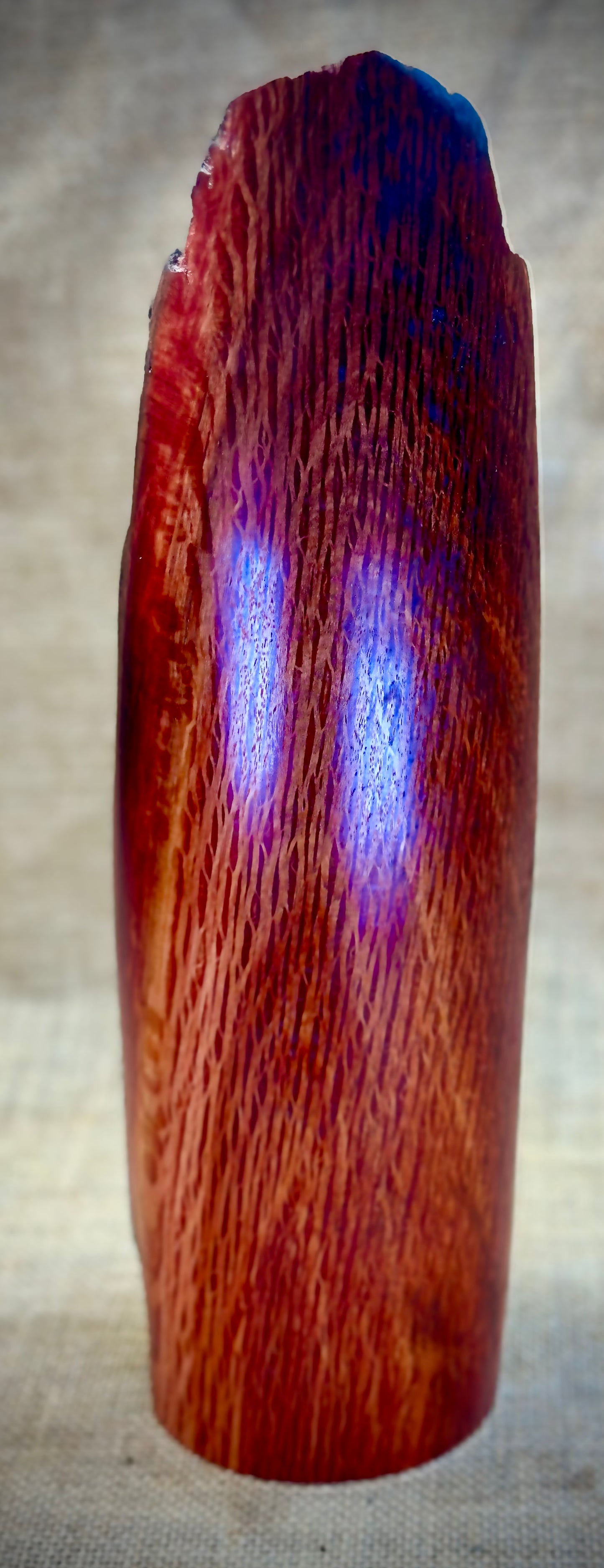 'The Flame' Lacey Sheoak Decorative Piece