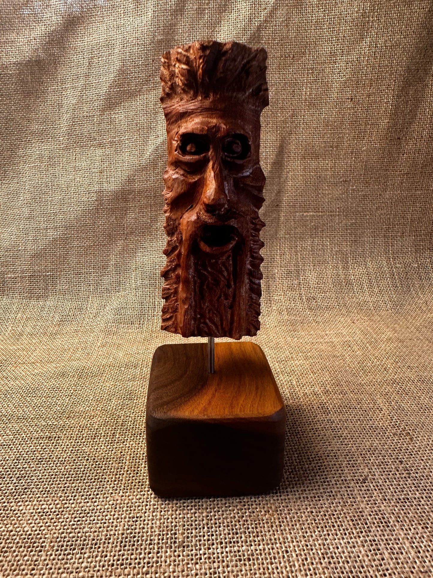 'Indecision' - Australian Red Cedar Bust