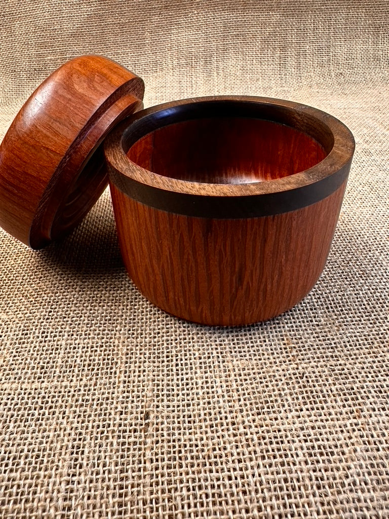 Minimalistic Sheoak and Walnut Box