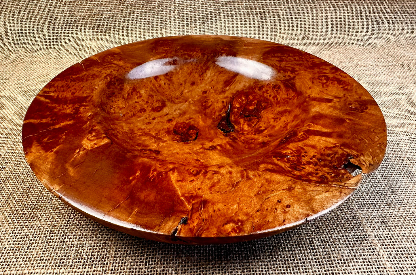 Tasmanian Myrtle Burl Catchall Bowl