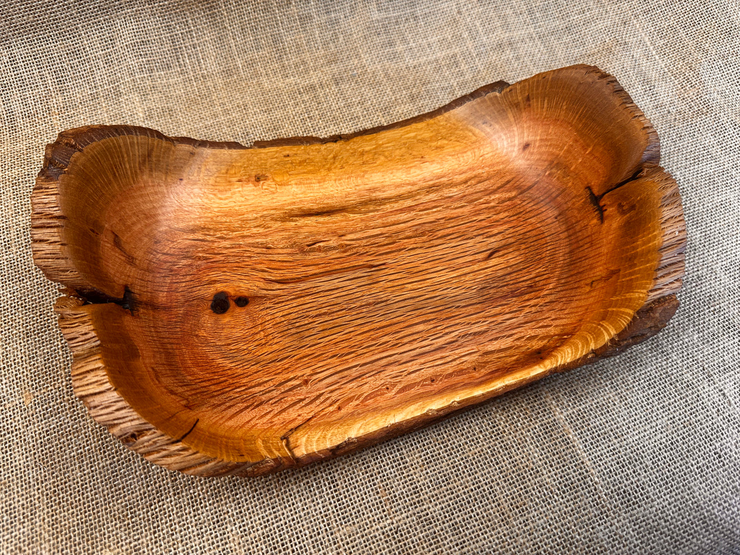 Natural Edge Aged Sheoak Bowl