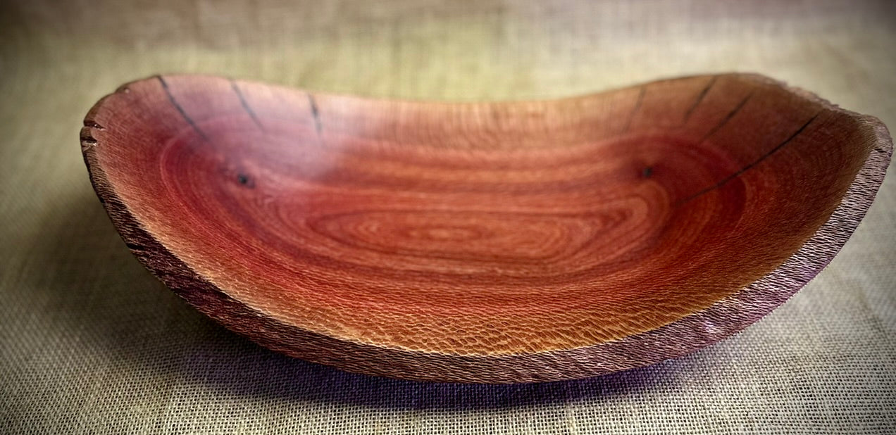 Silky Oak Natural Edge Platter