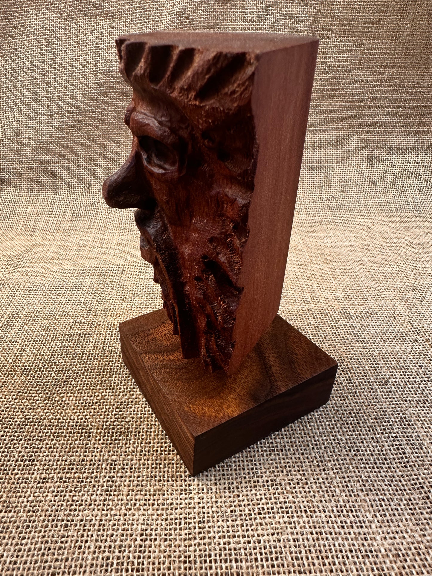 'Black Beard' - Australian Red Cedar Bust