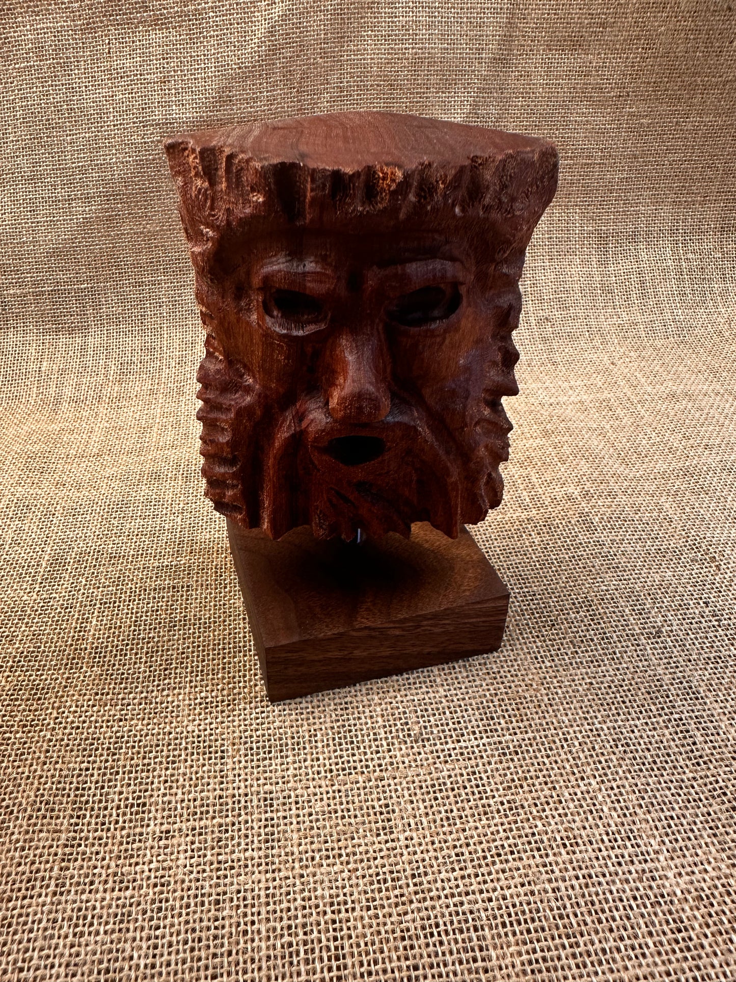 'Black Beard' - Australian Red Cedar Bust