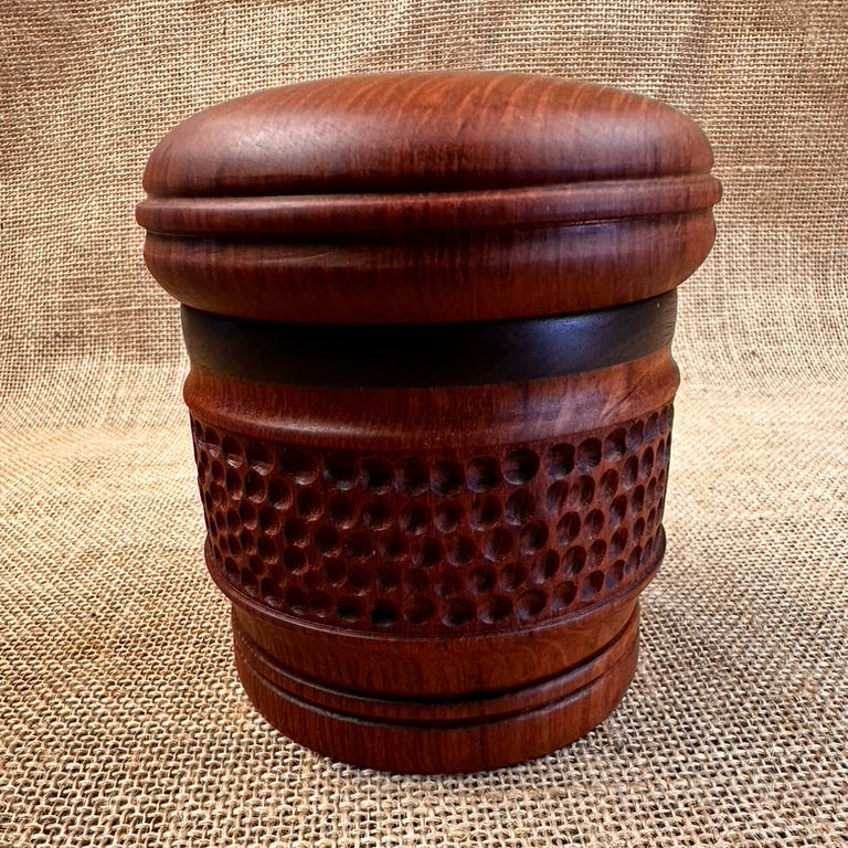 Textured Sheoak and Walnut Box