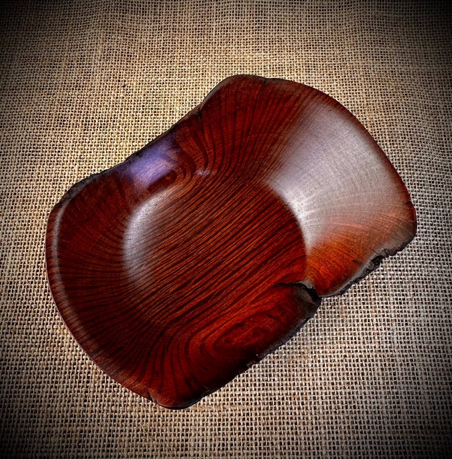 Denmark Sheoak Natural Edge Winged Bowl