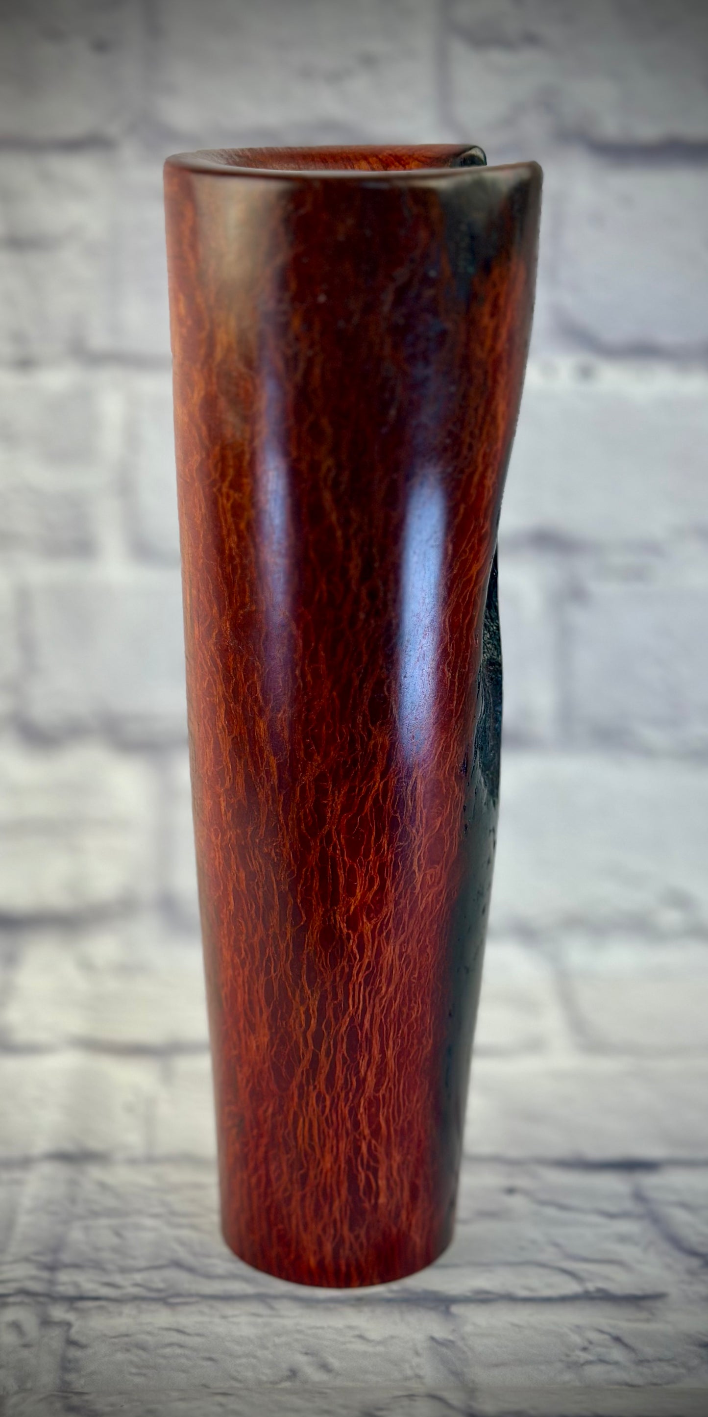 Lacey Sheoak Burnt Natural Edge Vase