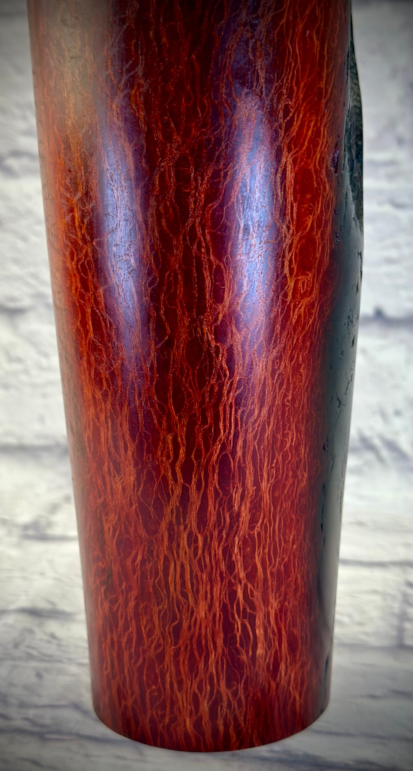 Lacey Sheoak Burnt Natural Edge Vase