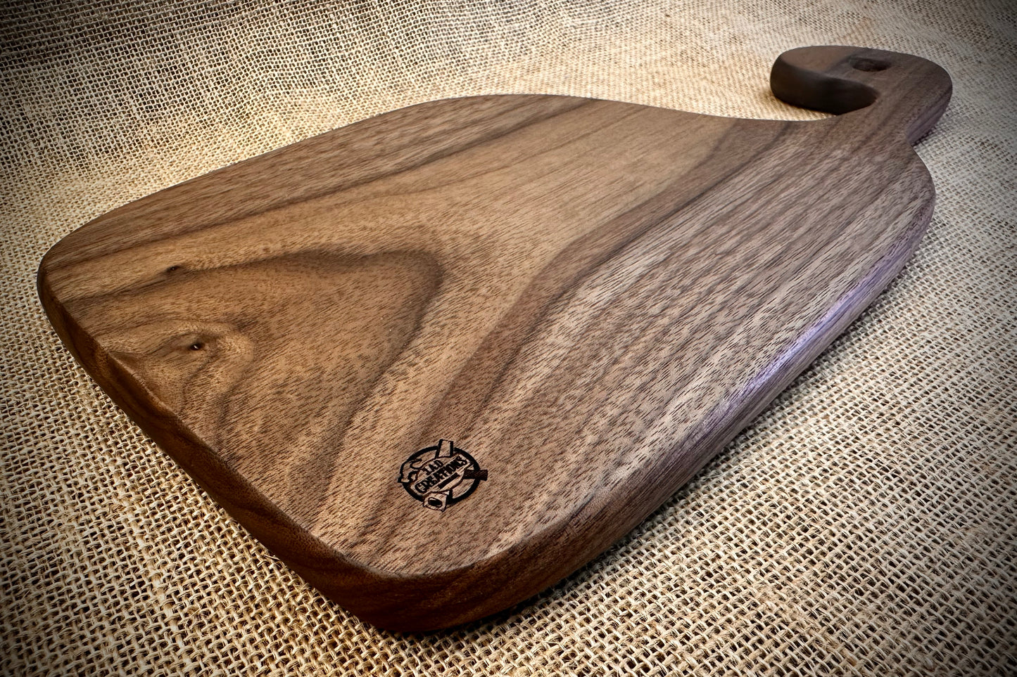 Walnut Cheeseboard Set