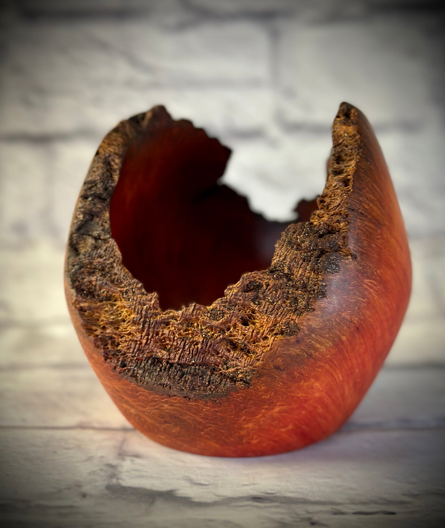 Sheoak Natural Edge Teardrop Inspired Bowl