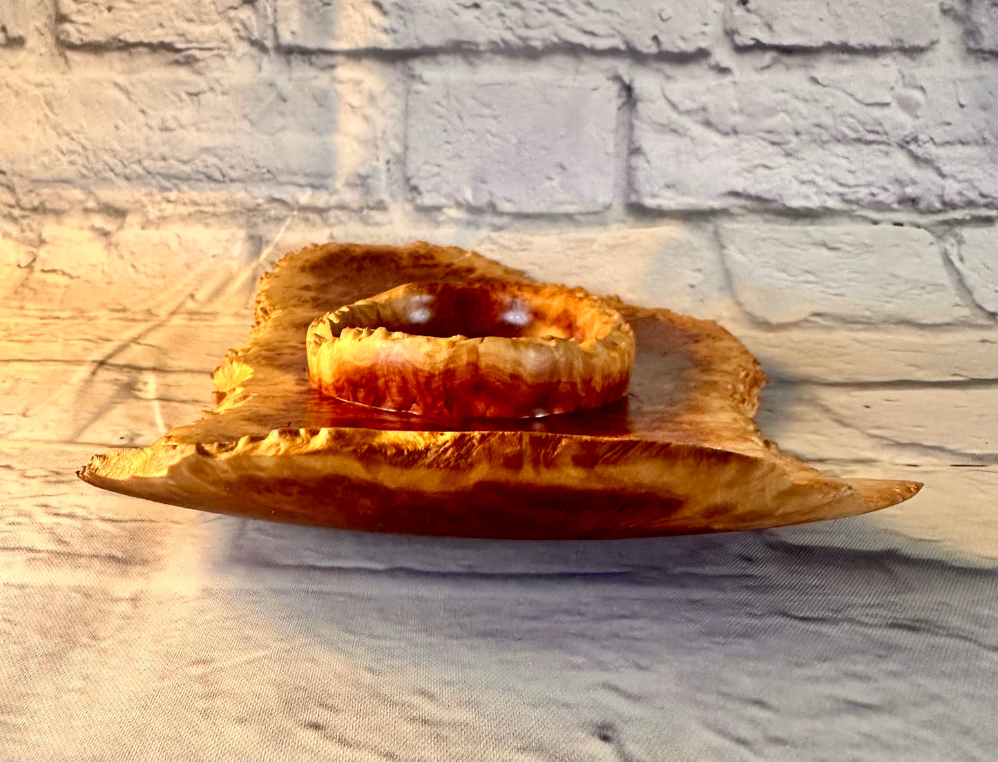 Red Mallee Burl Decorative Catchall Bowl