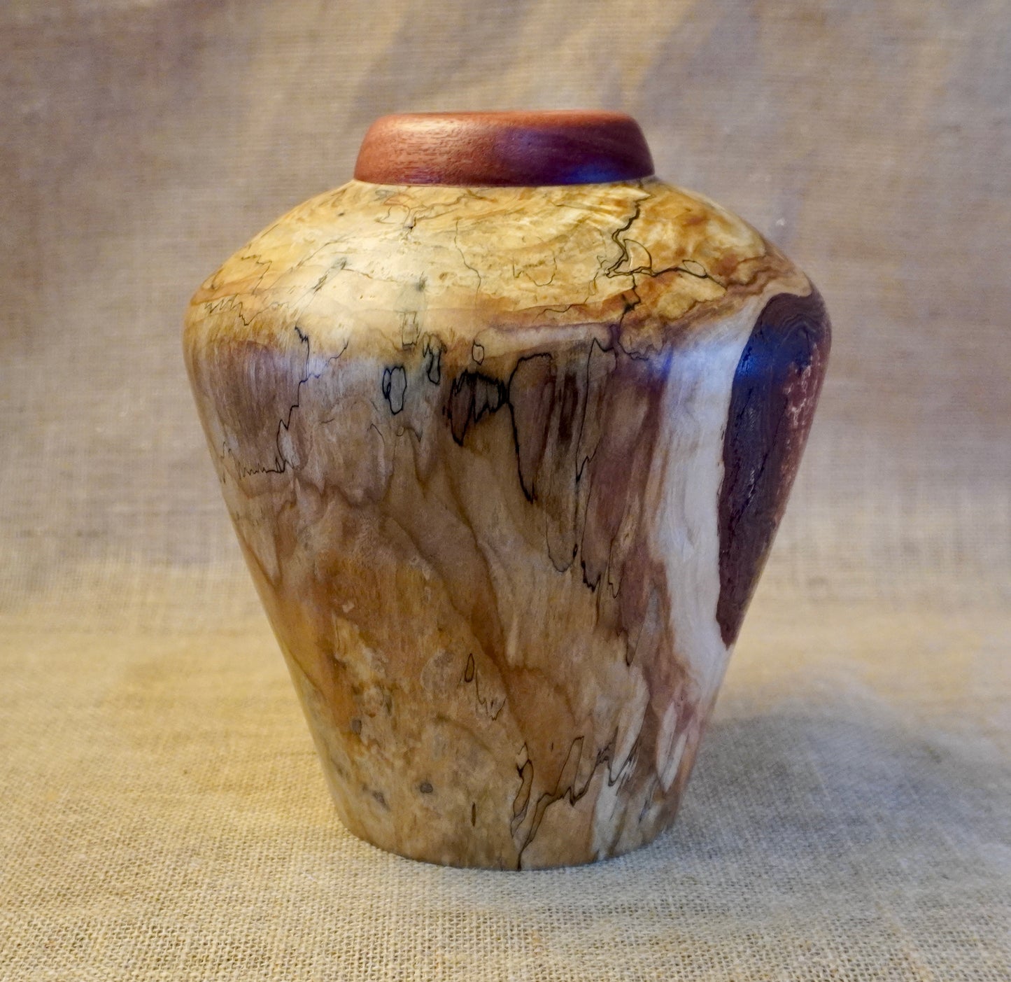 Spalted Sliver Birch Hollow Form