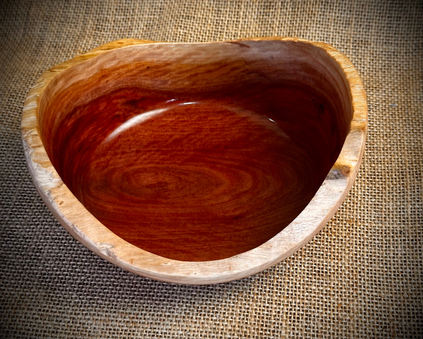 Rare Vasticola Natural Edge Bowl