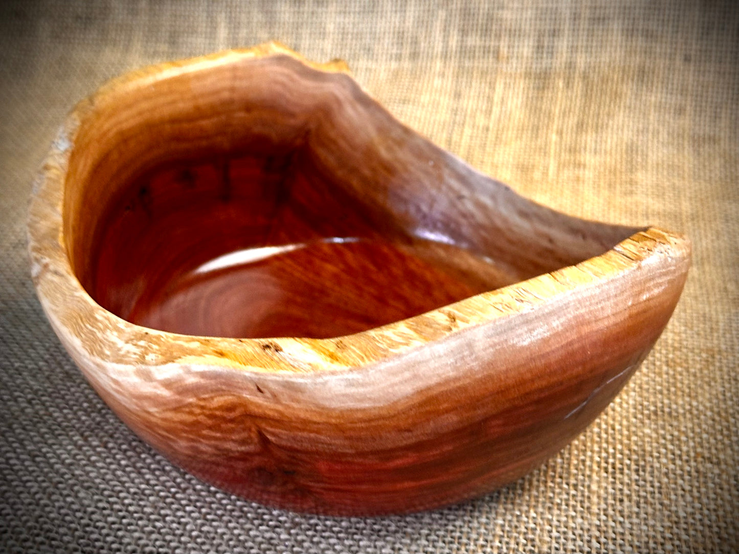 Rare Vasticola Natural Edge Bowl