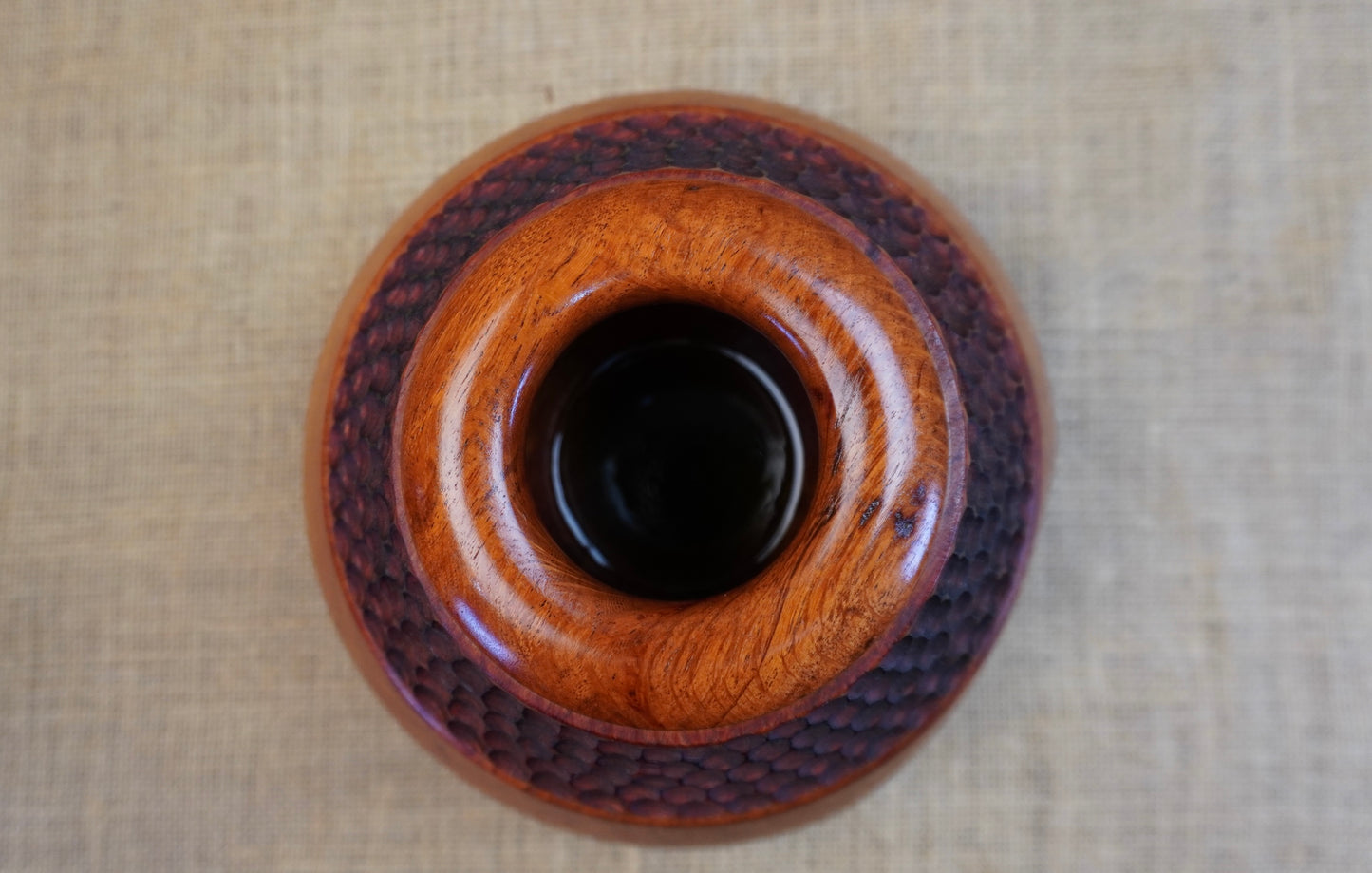 Sheoak Hollow Form with Texture